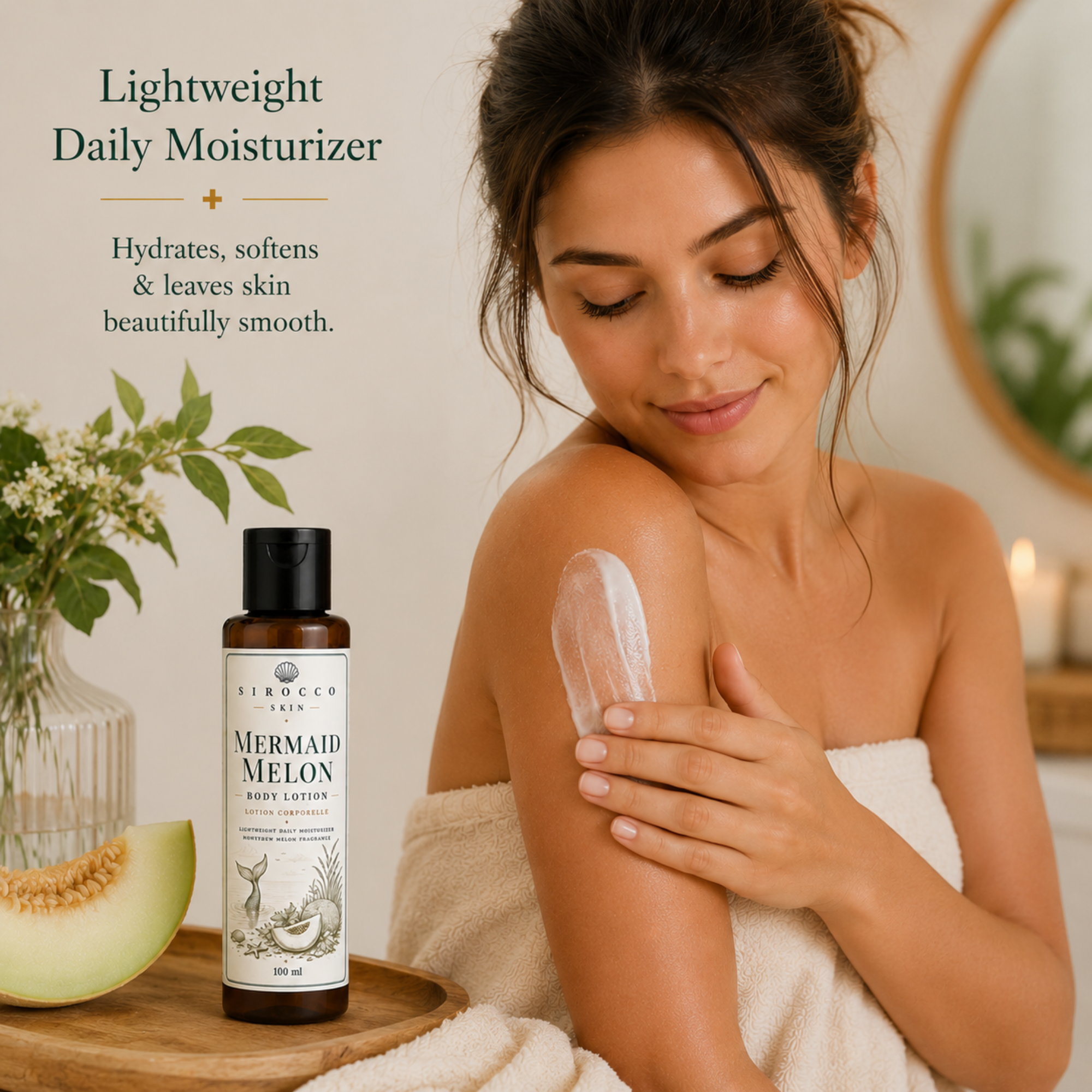 Mermaid Melon Body Lotion – Lightweight Daily Moisturizer