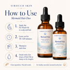 Mermaid Hair Duo – Pre-Wash & Nourishing Hair Oil Set