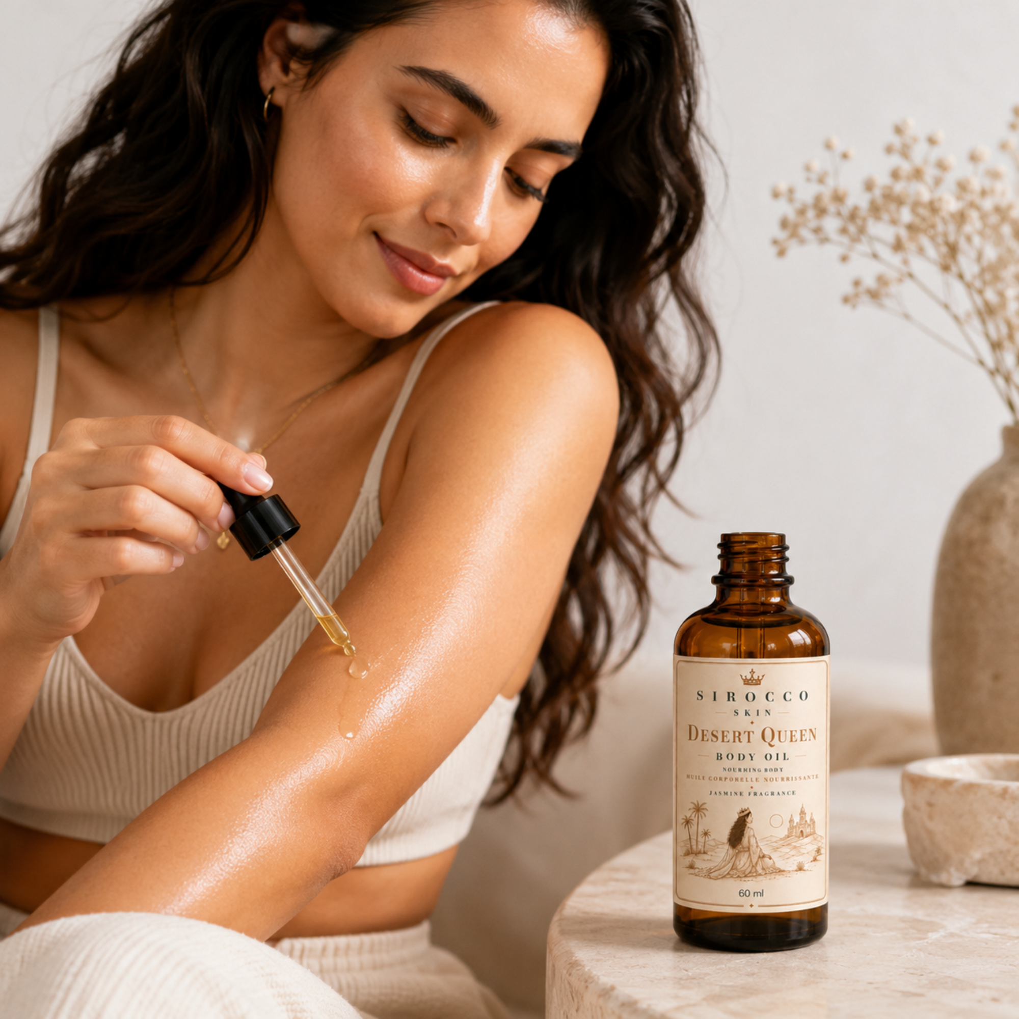 Desert Queen Body Oil – Nourishing Jasmine Body Oil