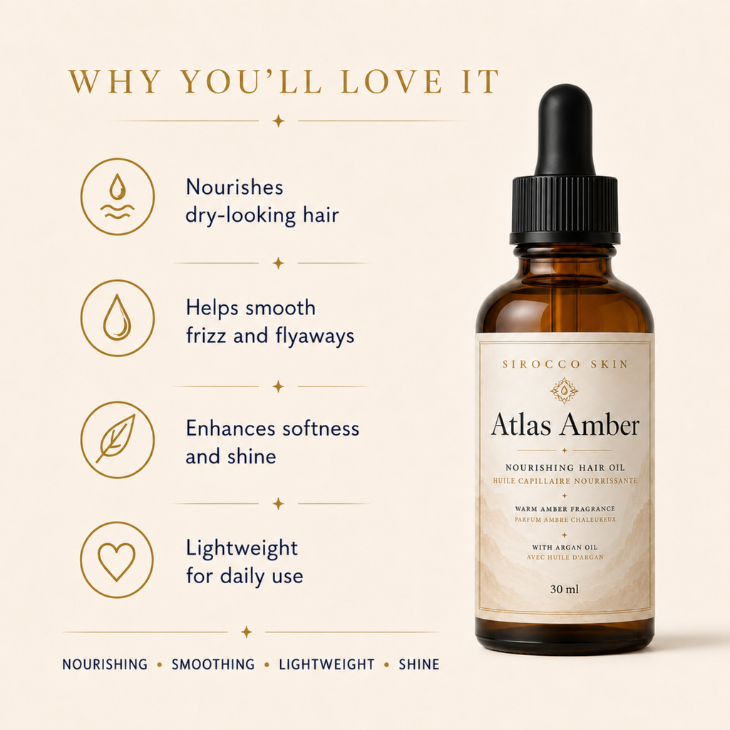 Atlas Amber Hair Oil – Nourishing Hair Oil