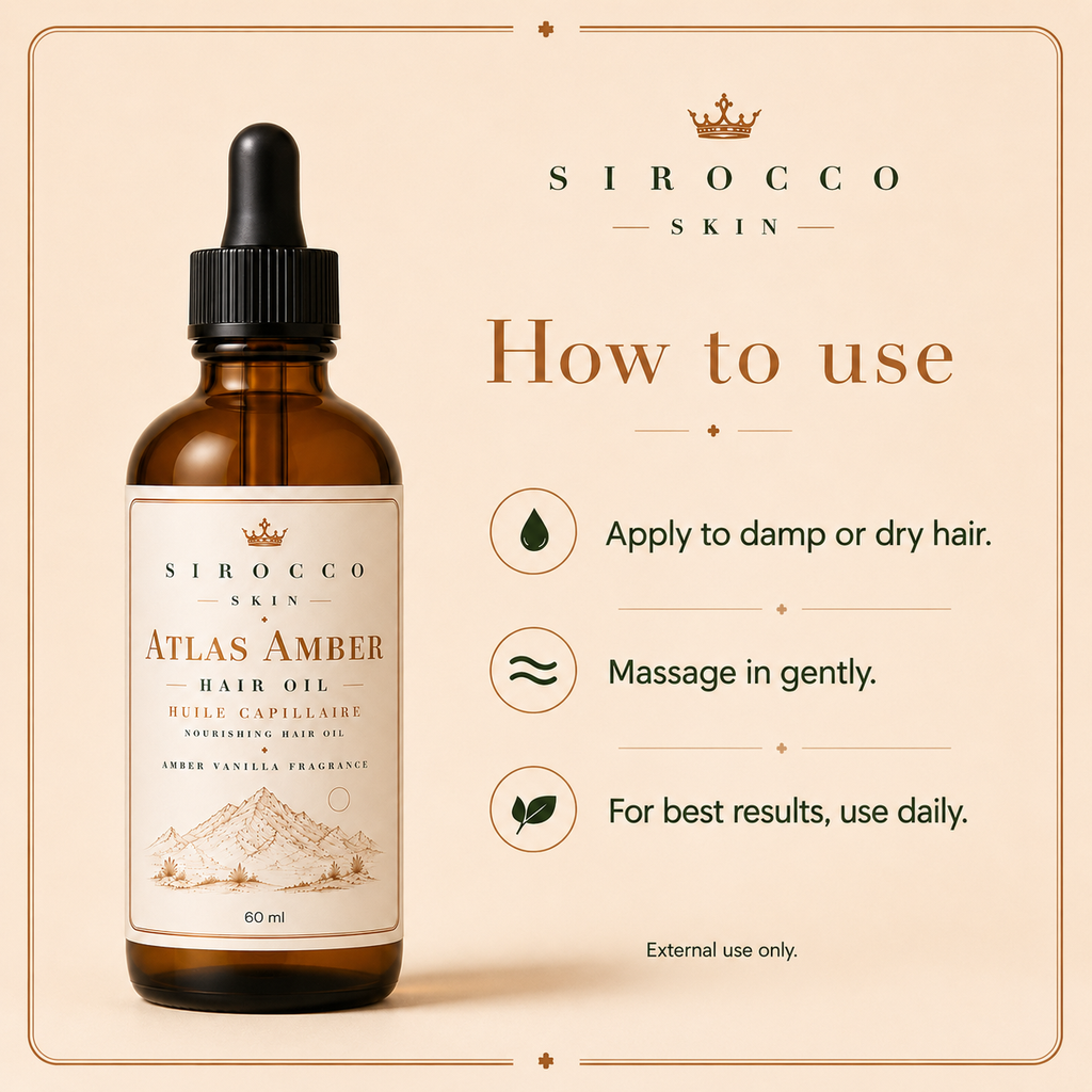 Atlas Amber Hair Oil – Nourishing Hair Oil
