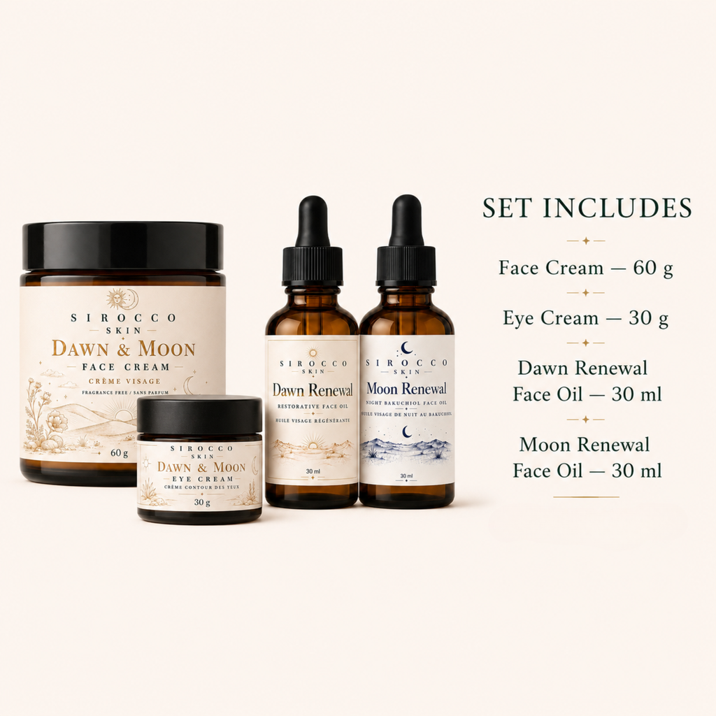 Dawn & Moon Renewal Set – Complete Face Care Ritual