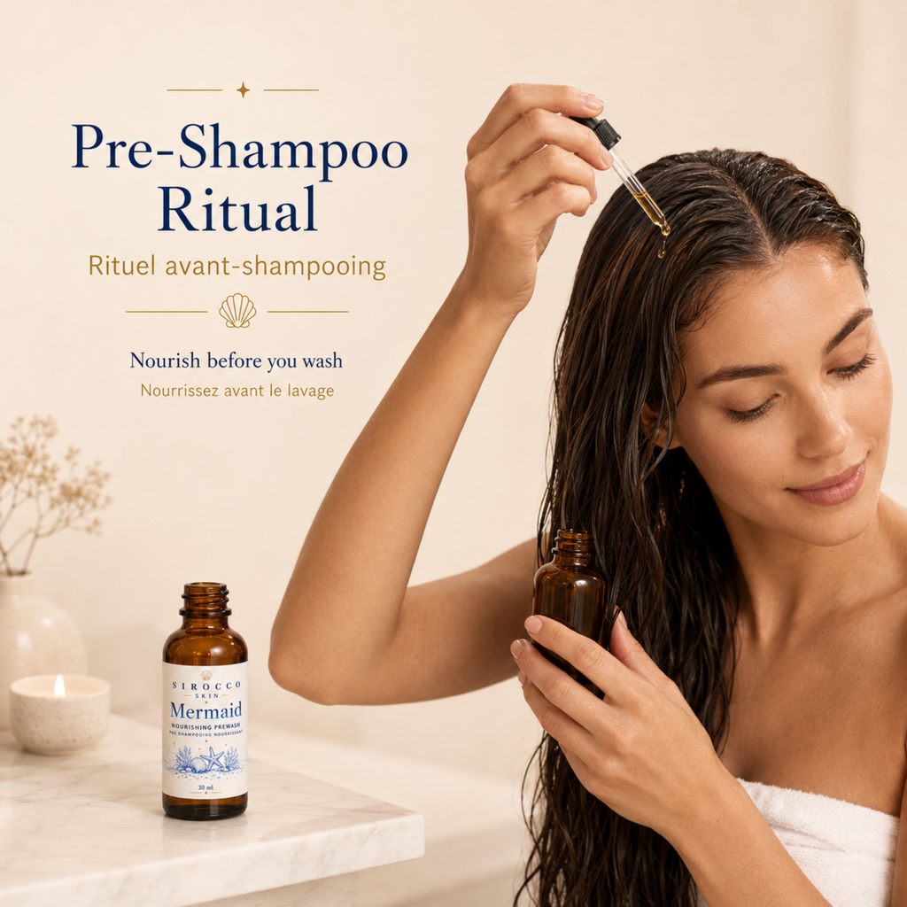 Mermaid Nourishing Prewash – Pre-Shampoo Hair Treatment Oil