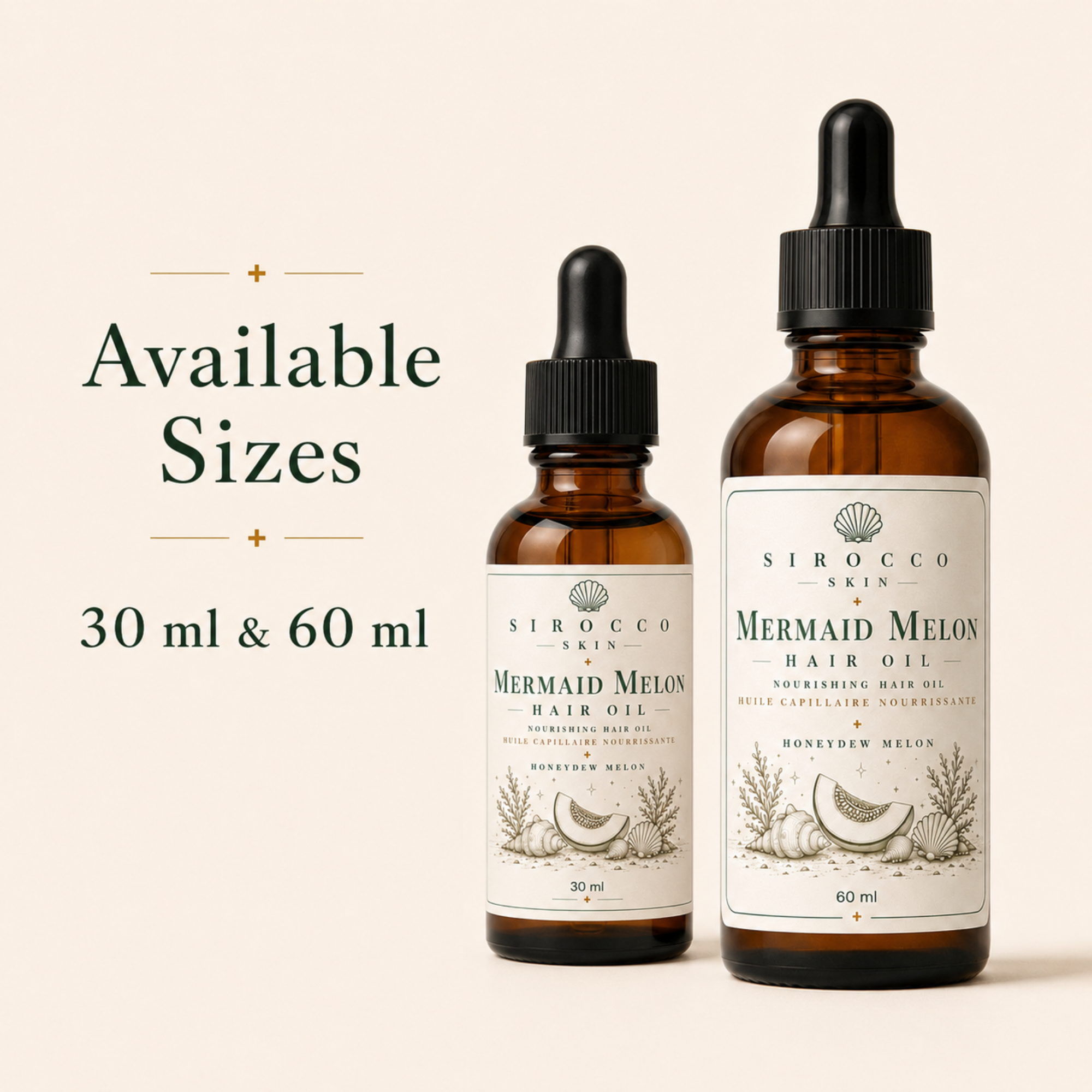 Mermaid Melon Hair Oil – Nourishing Hair Oil