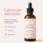 Cherry Blossom Hair Silk Oil – Smooths Frizz & Adds Shine