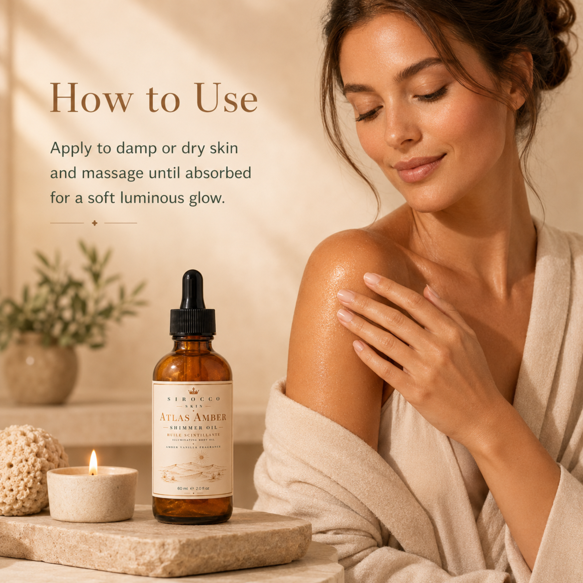 Atlas Amber Shimmer Oil