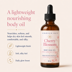 Cherry Blossom Body Silk Oil – Nourishes, Softens & Leaves Skin with a Glow