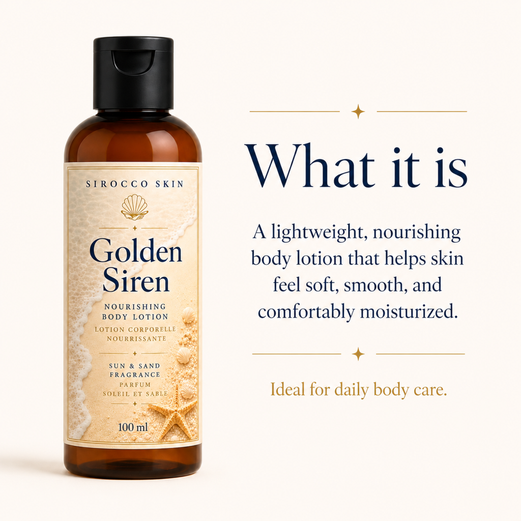 Lotion pour le corps Golden Siren
