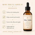 Atlas Amber Silky Body Oil — Warm Amber