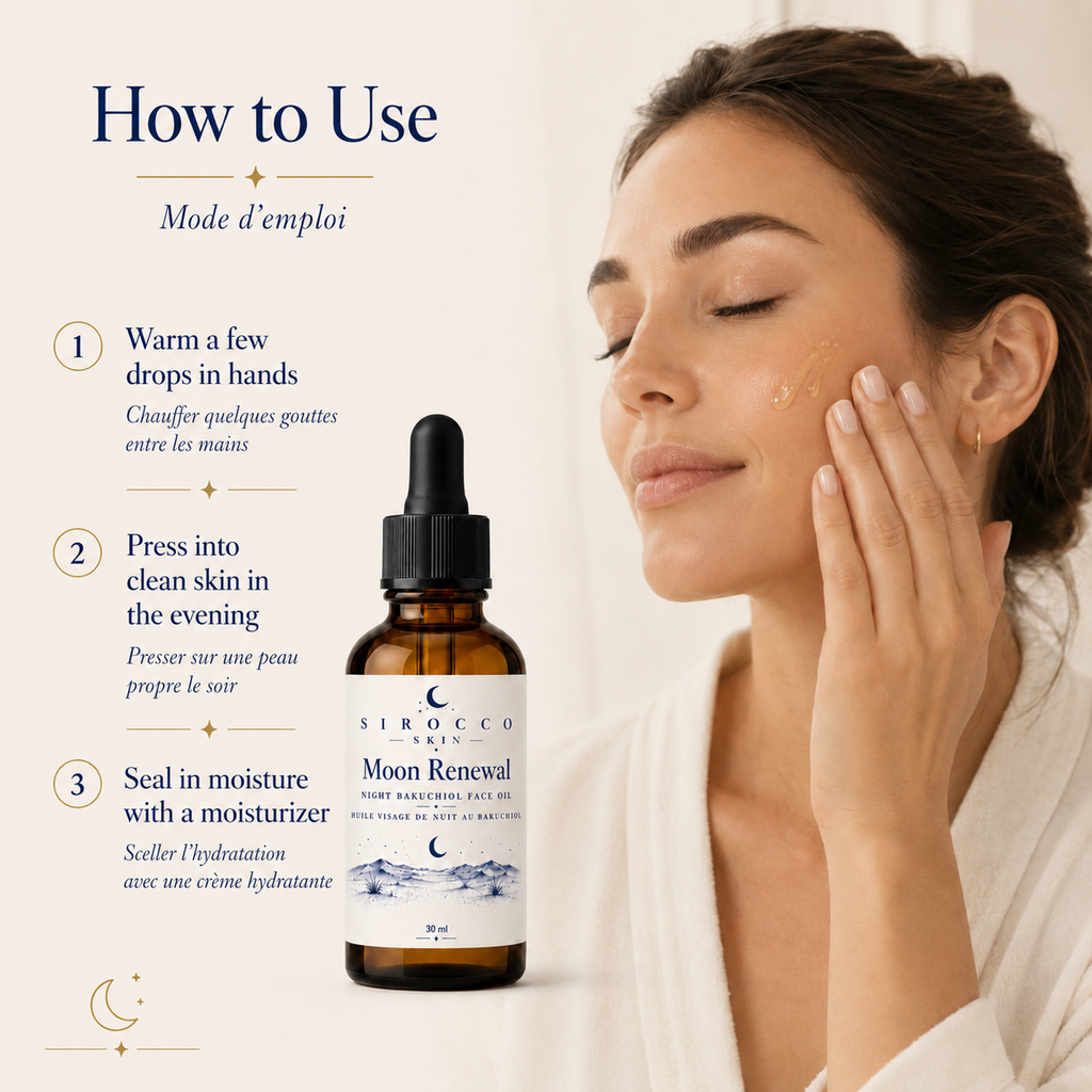 Moon Renewal – Night Bakuchiol Face Oil