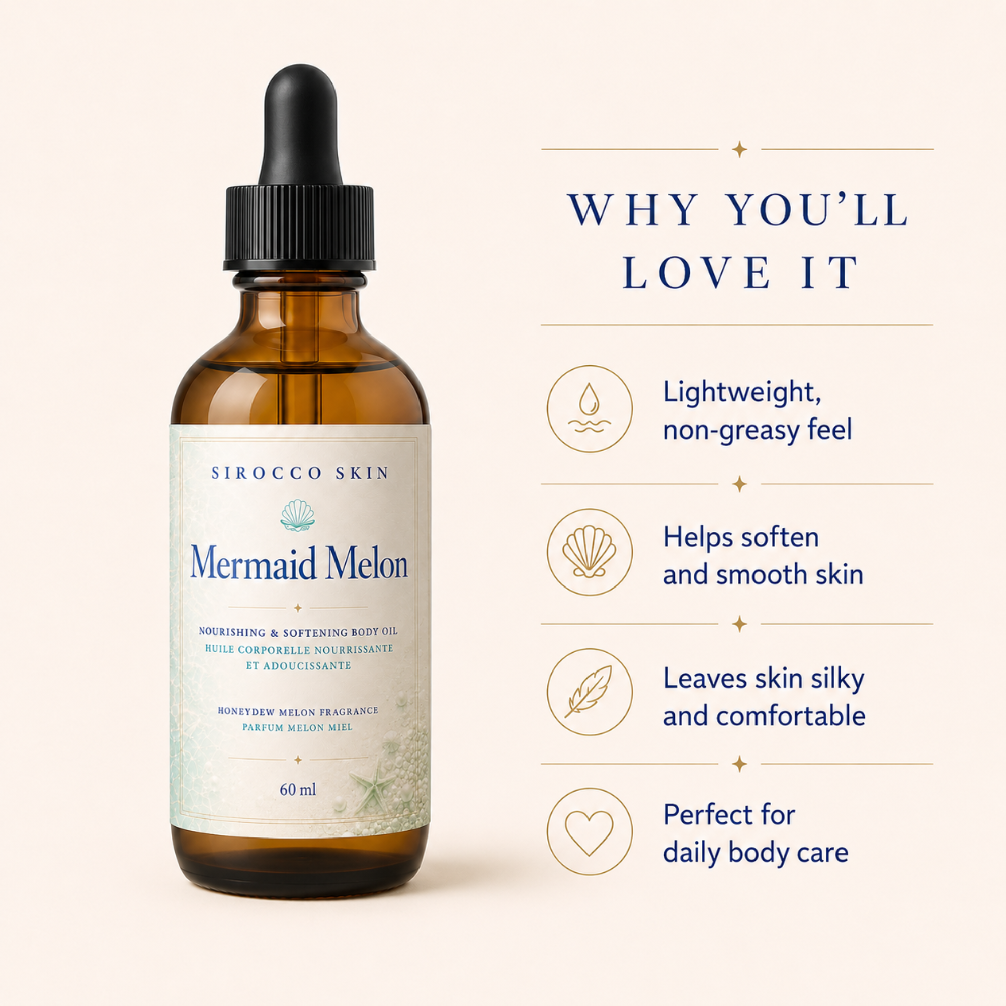 Mermaid Melon Body Oil