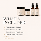 Dawn & Moon Renewal Set – Complete Face Care Ritual – With Bakuchiol