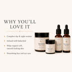 Dawn & Moon Renewal Set – Complete Face Care Ritual – With Bakuchiol