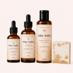 Atlas Amber Head-to-Toe Ritual Set – 4-Piece Body & Hair Gift Set | Sirocco Skin