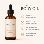 Atlas Amber Head-to-Toe Ritual Set – 4-Piece Body & Hair Gift Set | Sirocco Skin