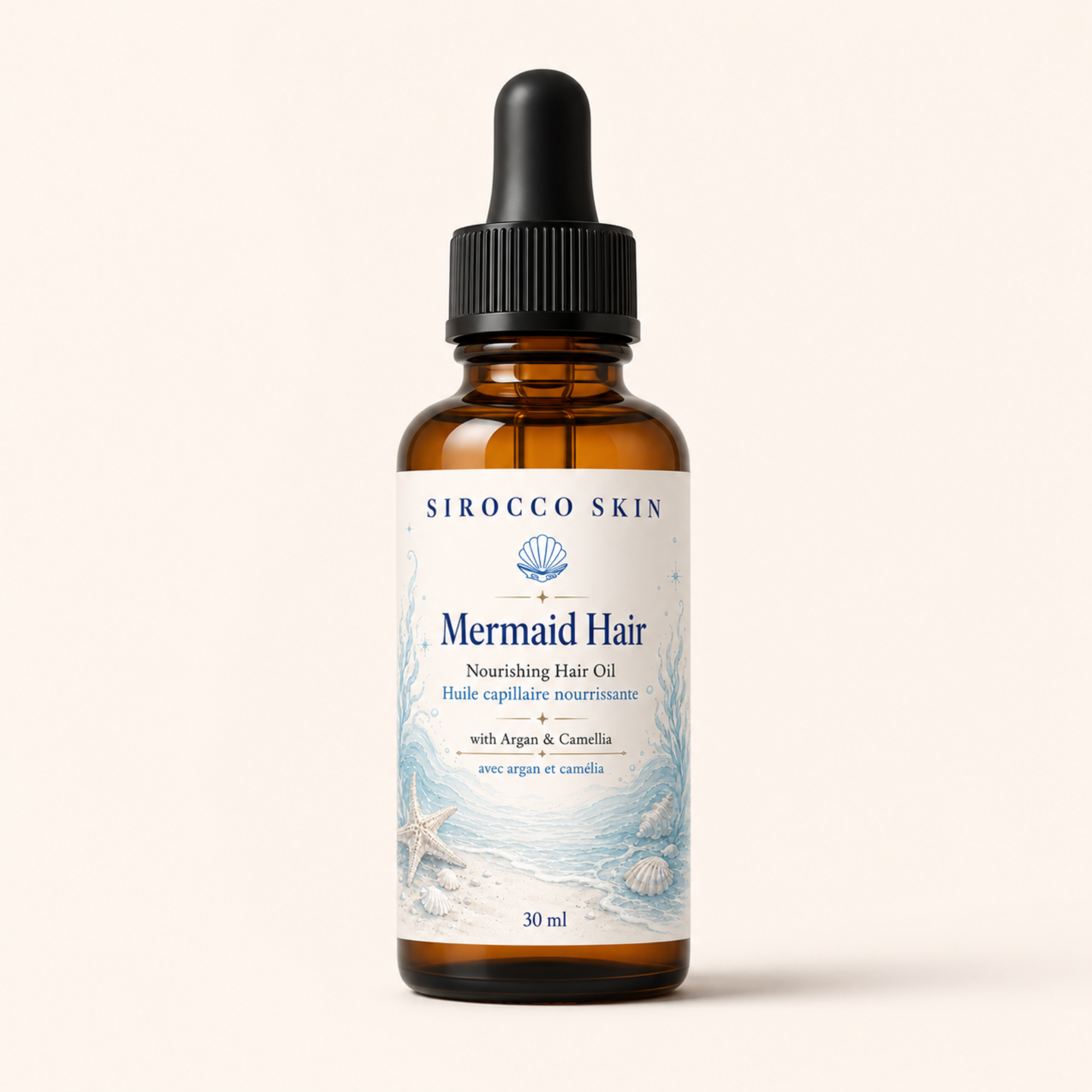 Mermaid Hair Shine – Light Finishing Oil for Shine & Frizz Control